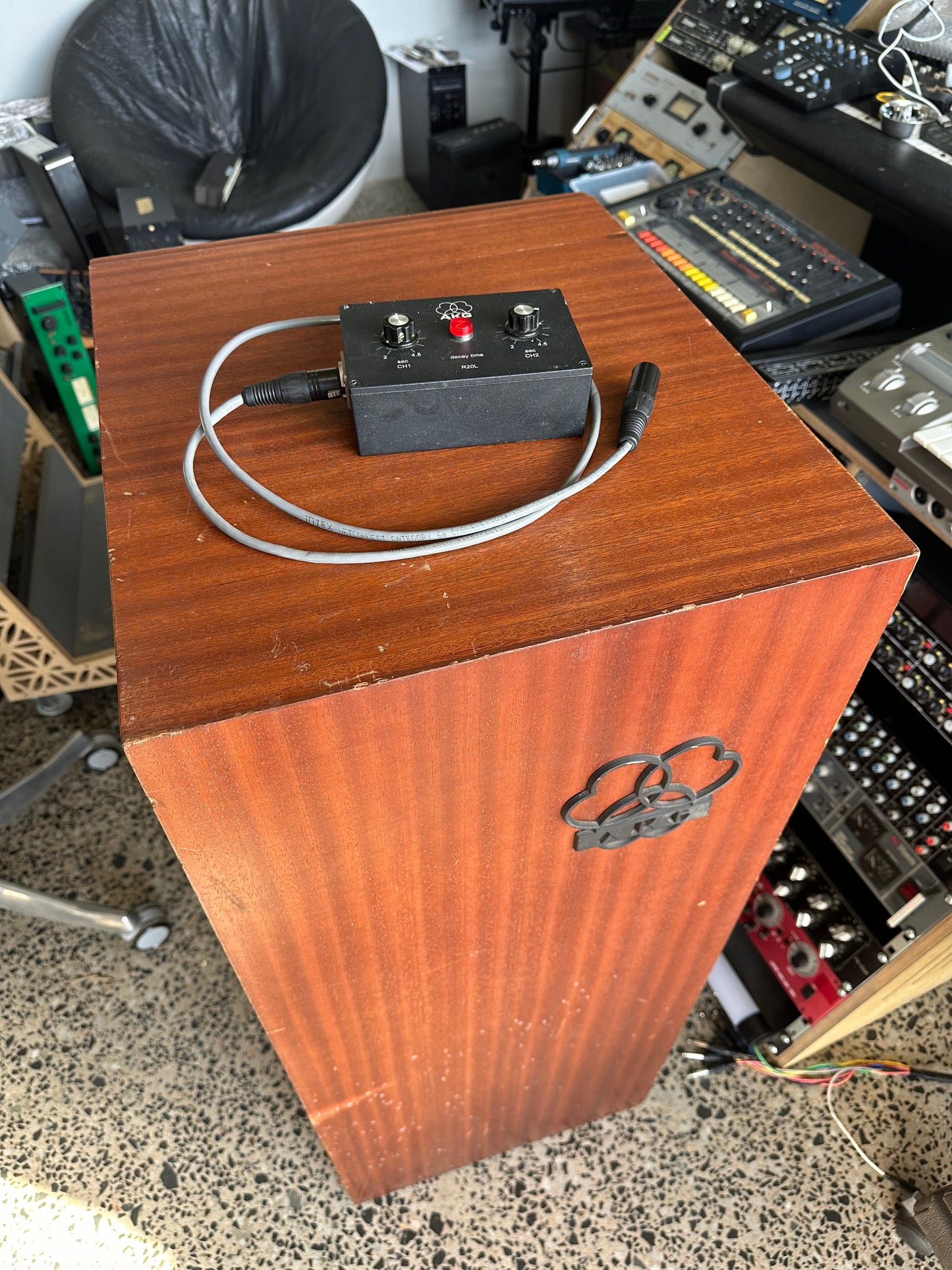 AKG BX20E: The Legendary Spring Reverb in Its Own Wooden Cabinet