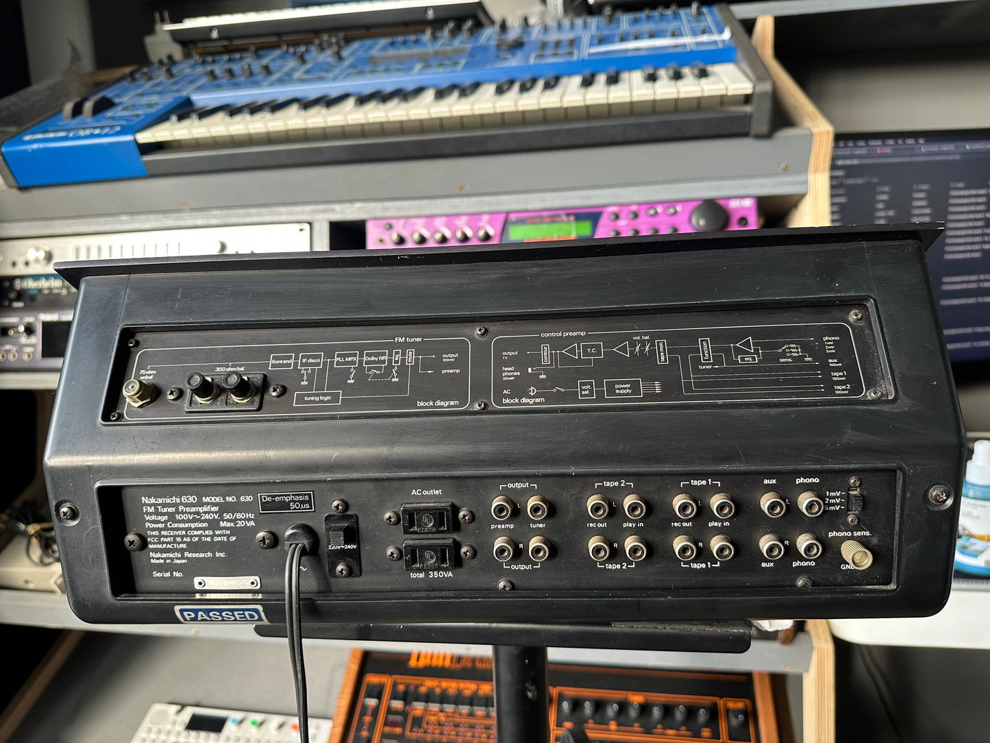 Nakamichi 630: The Beautifully Built FM Tuner-Preamplifier