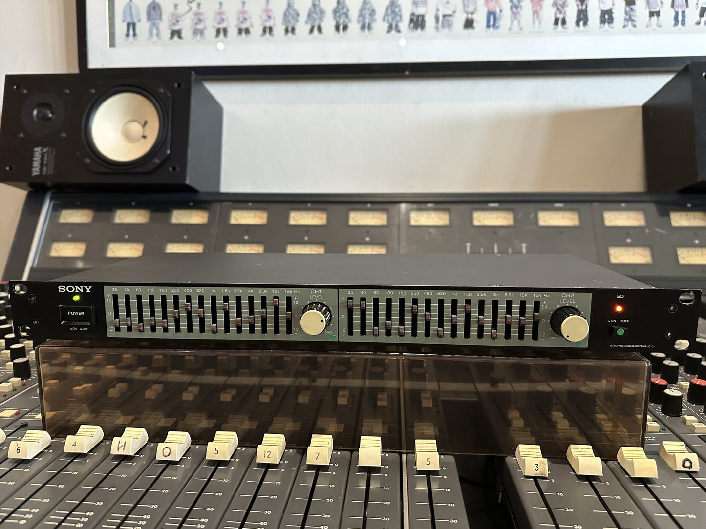 Sony MU-E151 graphic equalizer