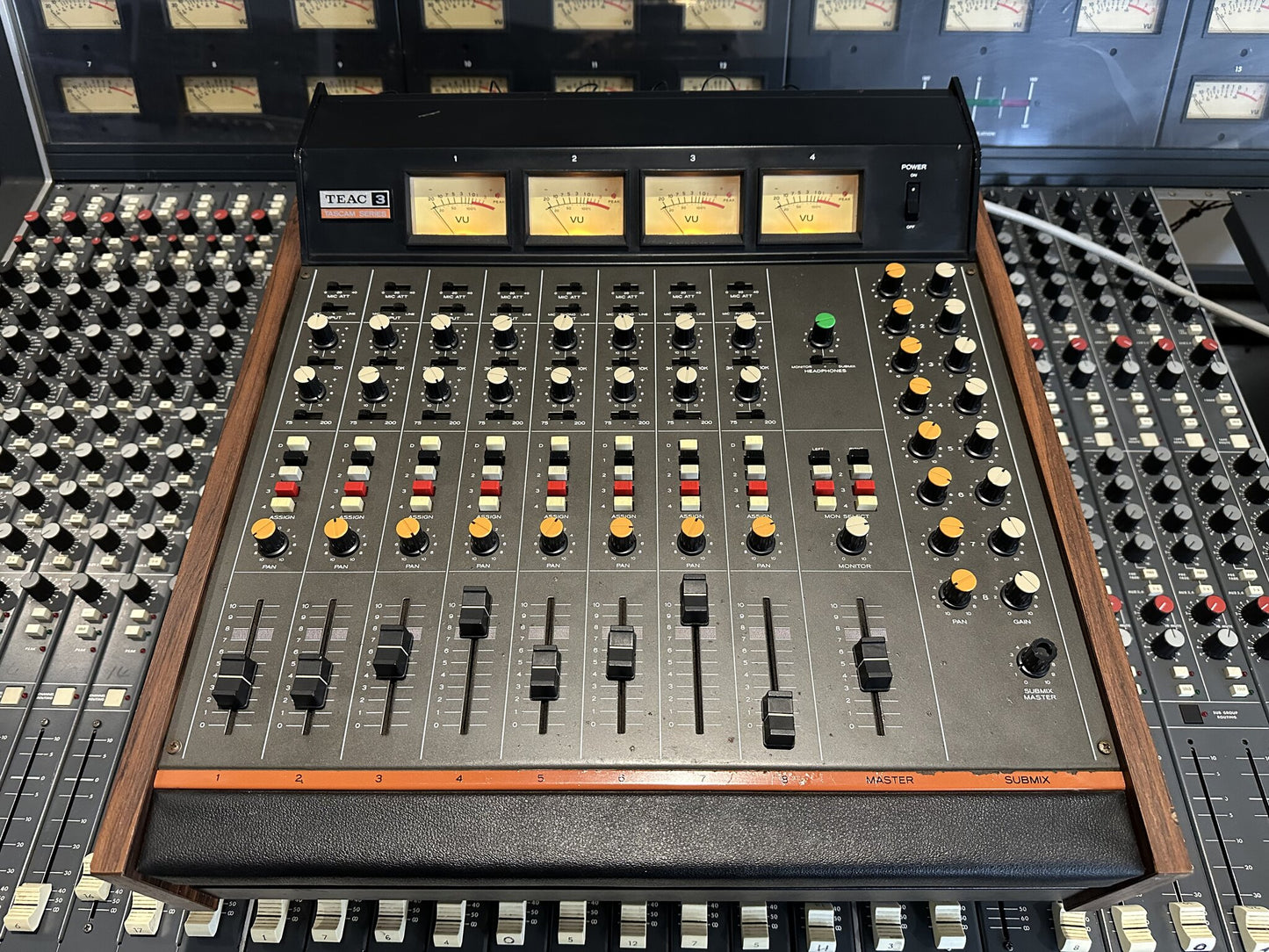 Tascam TEAC Model 3 vintage analog mixing console