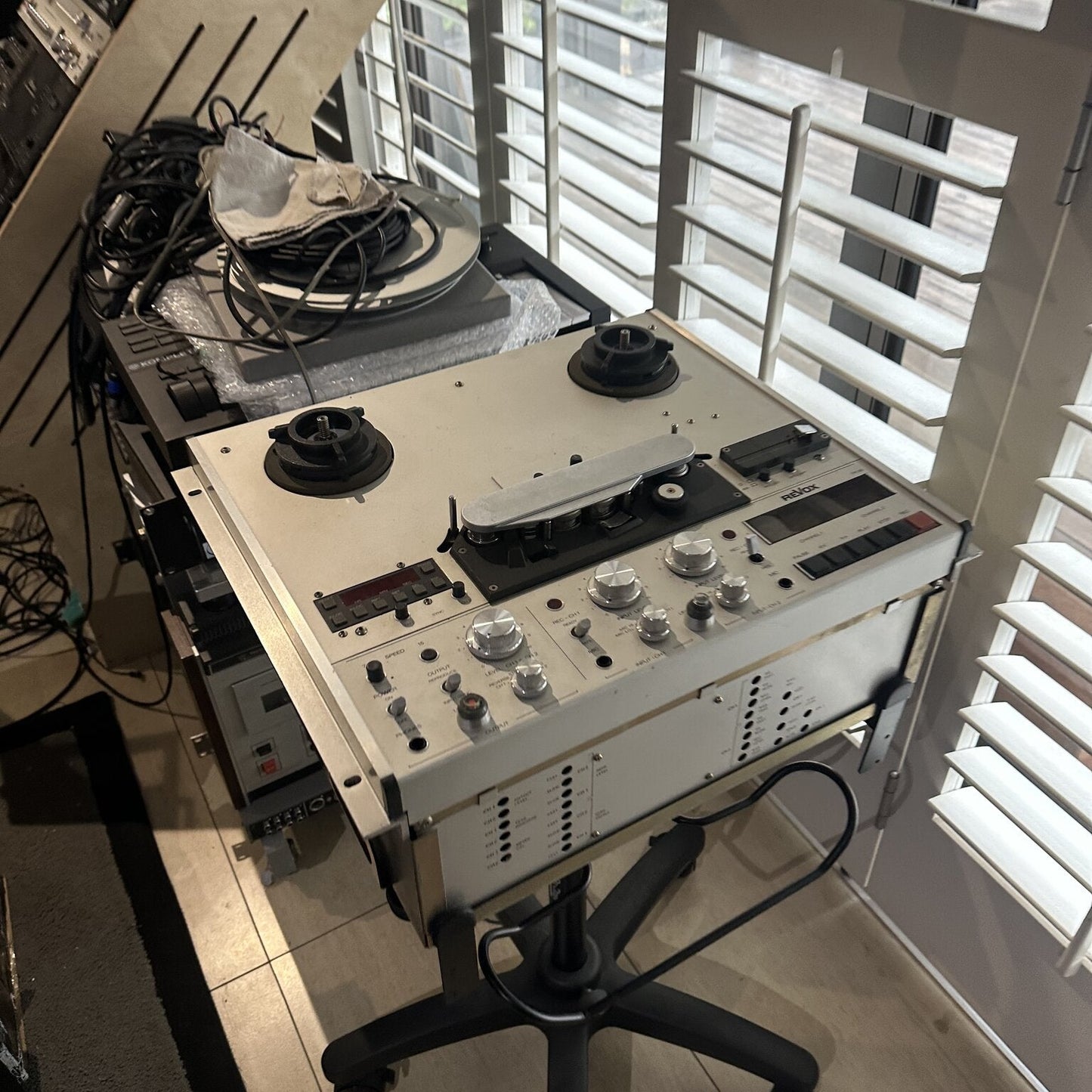 Revox PR-99 reel-to-reel tape recorder