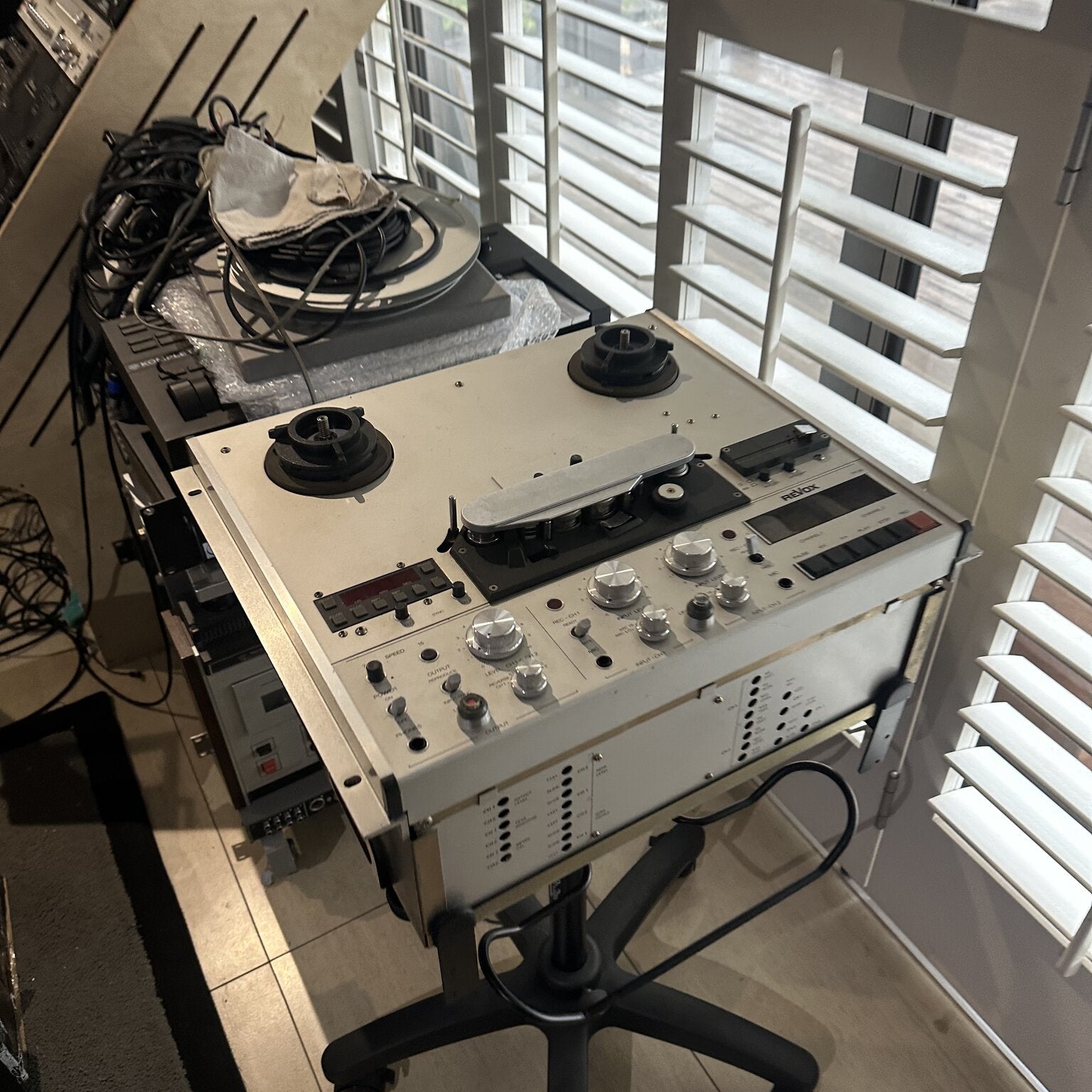Revox PR-99 reel-to-reel tape recorder