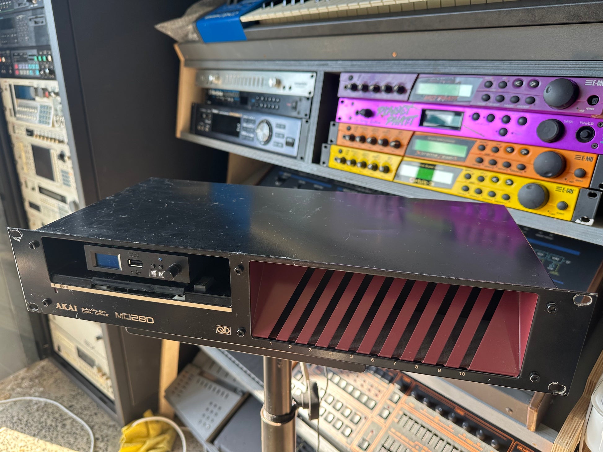 Akai MD280 Quick Disk drive