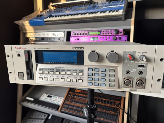 Akai S1000 with SCSI : The 16-Bit Sampler That Became the Studio Standard