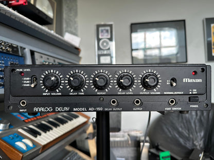 Maxon AD-150 Analog Delay: Bucket-Brigade Warmth in a Rack