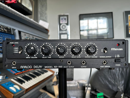 Maxon AD-150 Analog Delay: Bucket-Brigade Warmth in a Rack