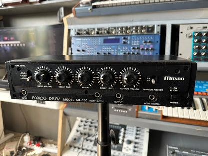 Maxon AD-150 Analog Delay: Bucket-Brigade Warmth in a Rack
