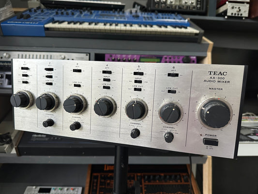 TEAC AX-300 Audio Mixer: Vintage Japanese Build for the Home Studio
