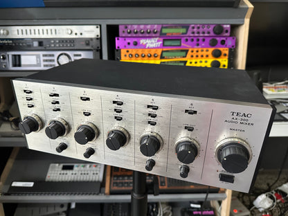 TEAC AX-300 Audio Mixer: Vintage Japanese Build for the Home Studio