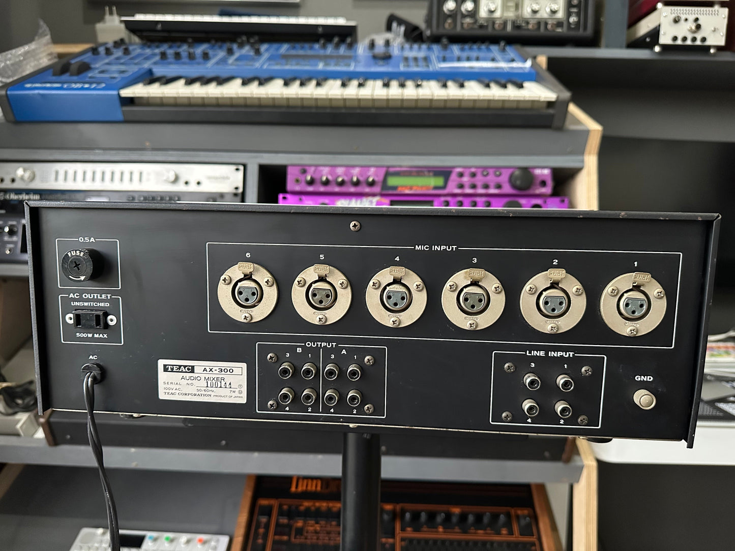 TEAC AX-300 Audio Mixer: Vintage Japanese Build for the Home Studio