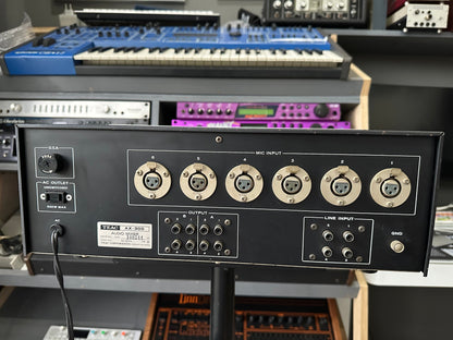 TEAC AX-300 Audio Mixer: Vintage Japanese Build for the Home Studio