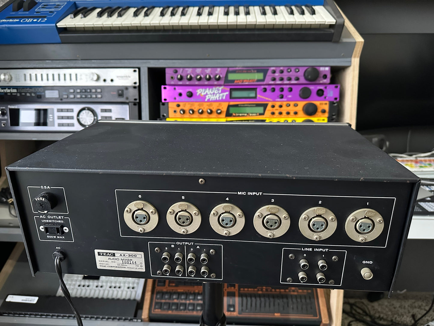 TEAC AX-300 Audio Mixer: Vintage Japanese Build for the Home Studio