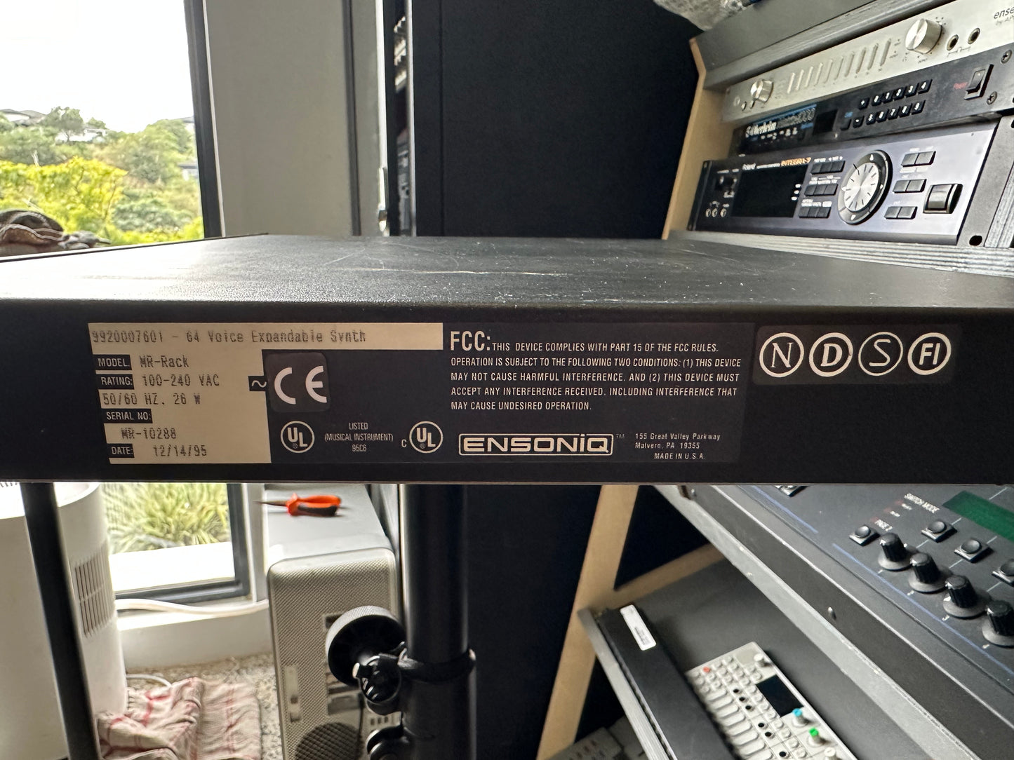 Ensoniq MR-Rack sound module