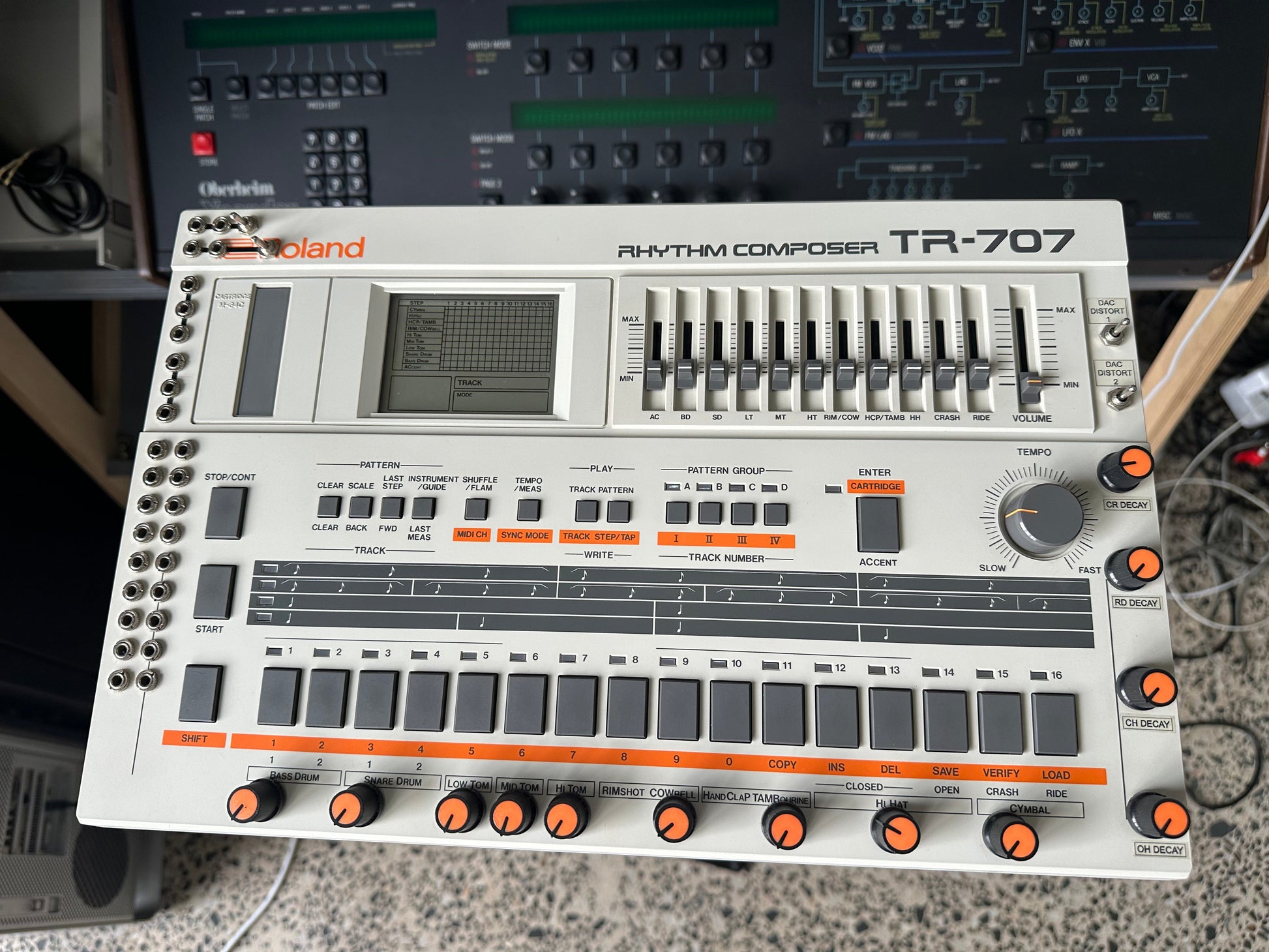 Roland TR-707 rhythm composer