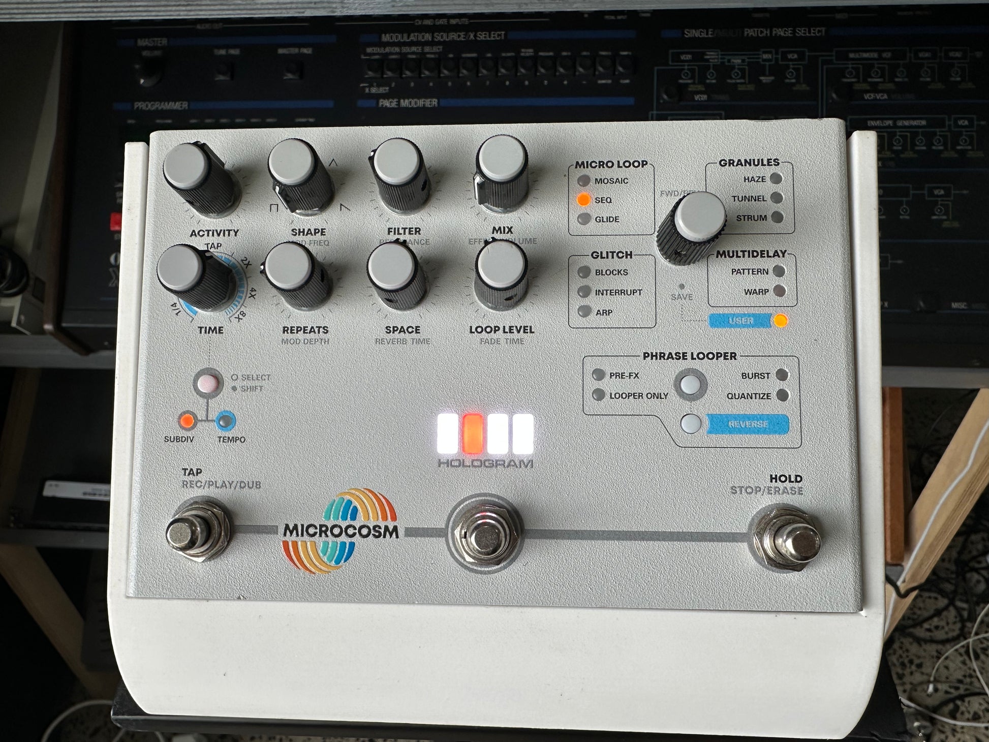 Hologram Microcosm granular effects pedal