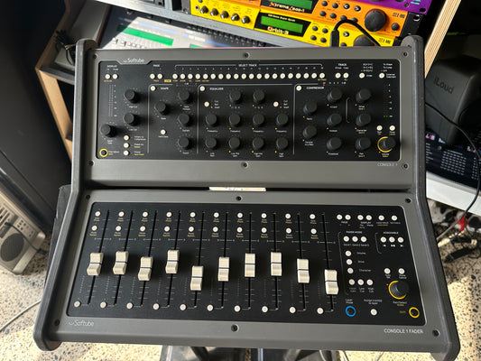 Softube Console 1 and Console 1 Fader mixing system
