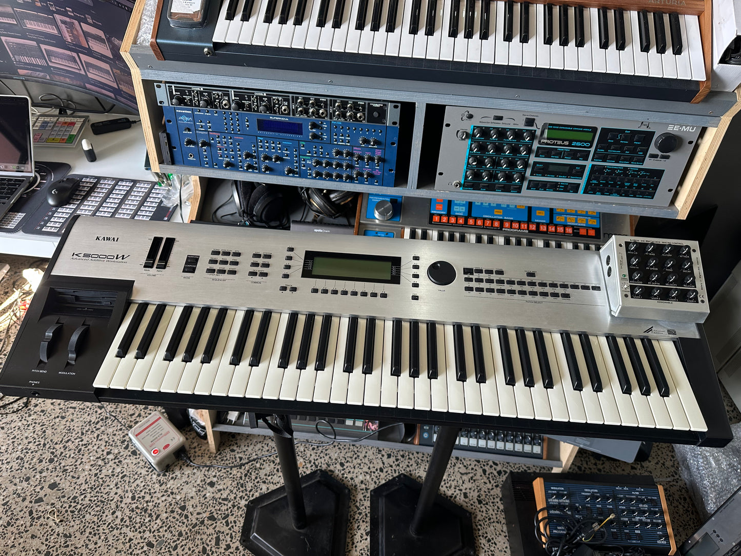 Kawai K5000W additive synthesizer