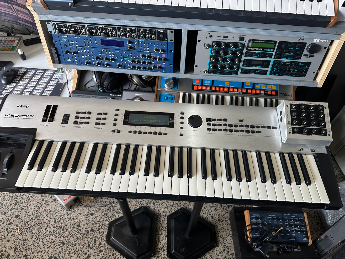 Kawai K5000W additive synthesizer