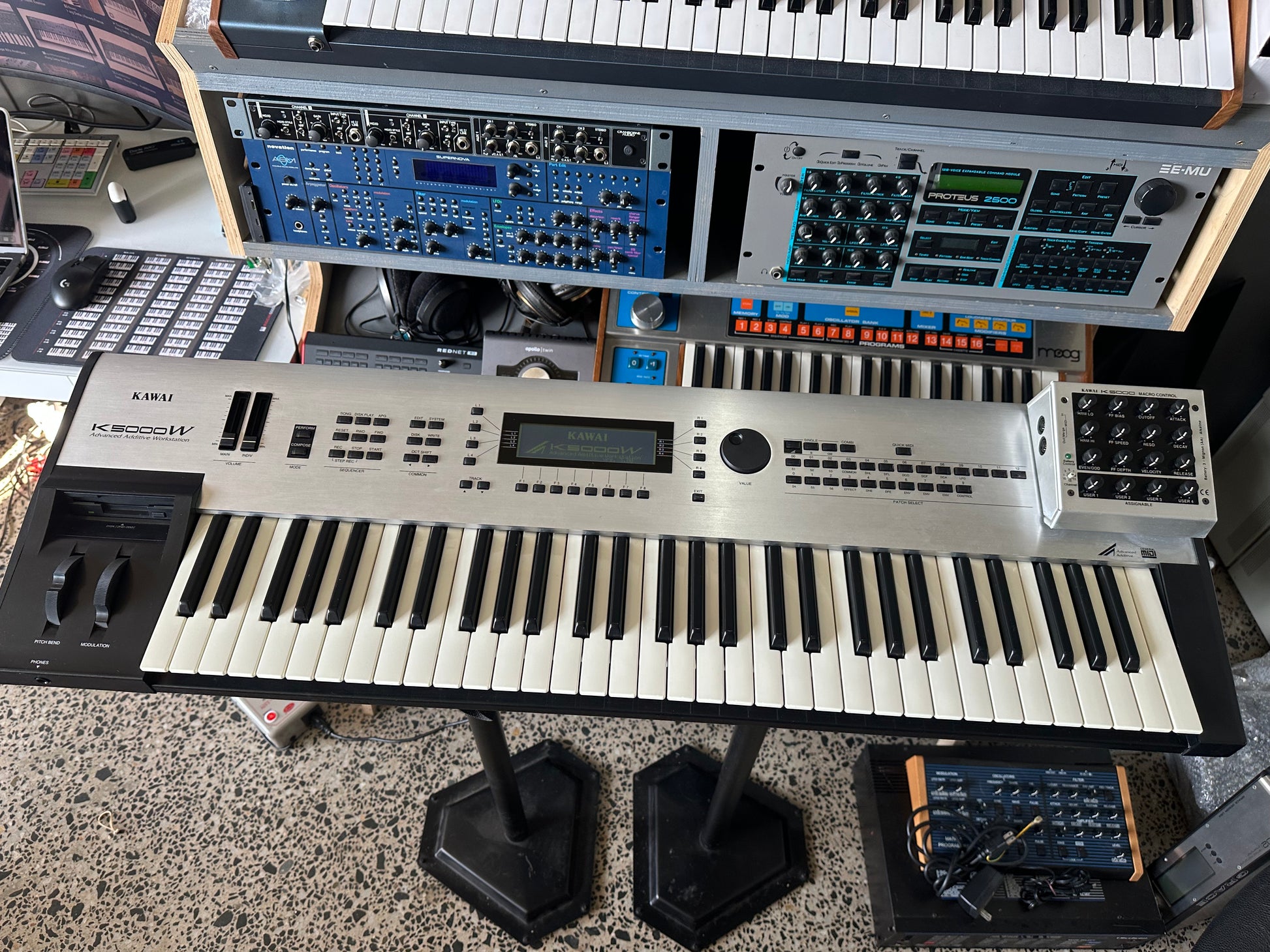 Kawai K5000W additive synthesizer