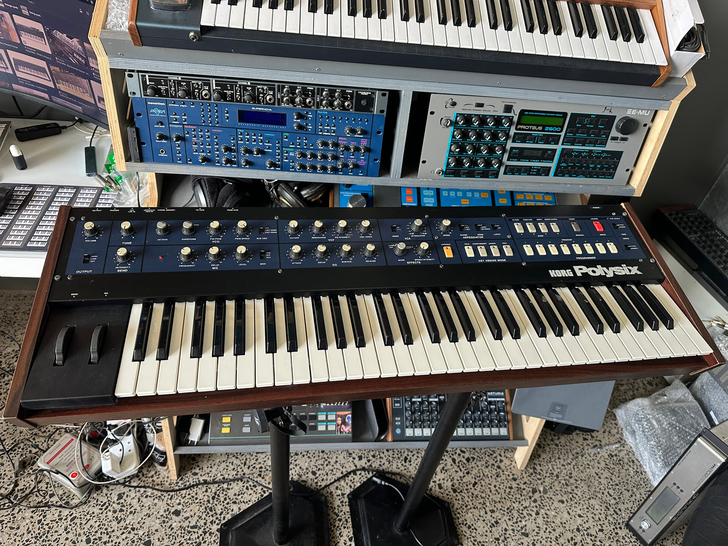 Korg Polysix analog polysynth