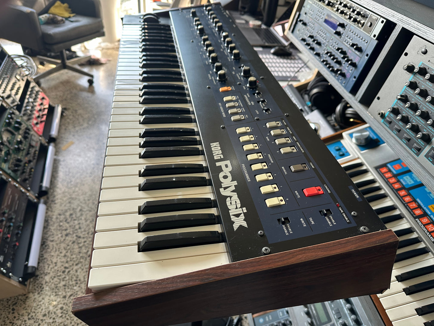 Korg Polysix analog polysynth