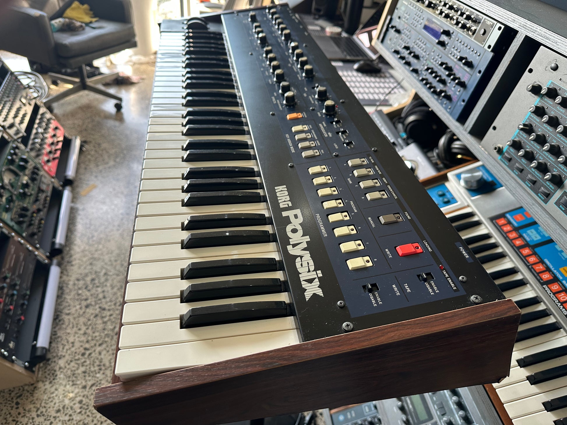 Korg Polysix analog polysynth