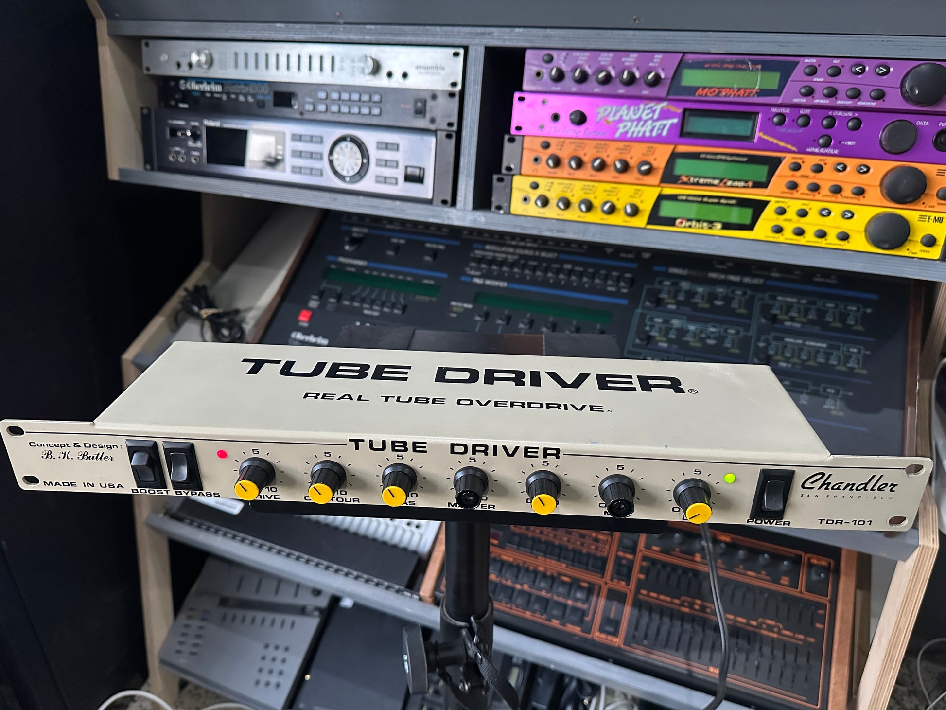Chandler BK Butler Tube Driver TDR-101 rack
