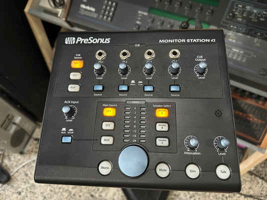 PreSonus Monitor Station V2 desktop monitor controller