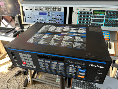 Oberheim Matrix-6R + Access Matrix Programmer: Rackmount Analog Polysynth With Hands-On Control