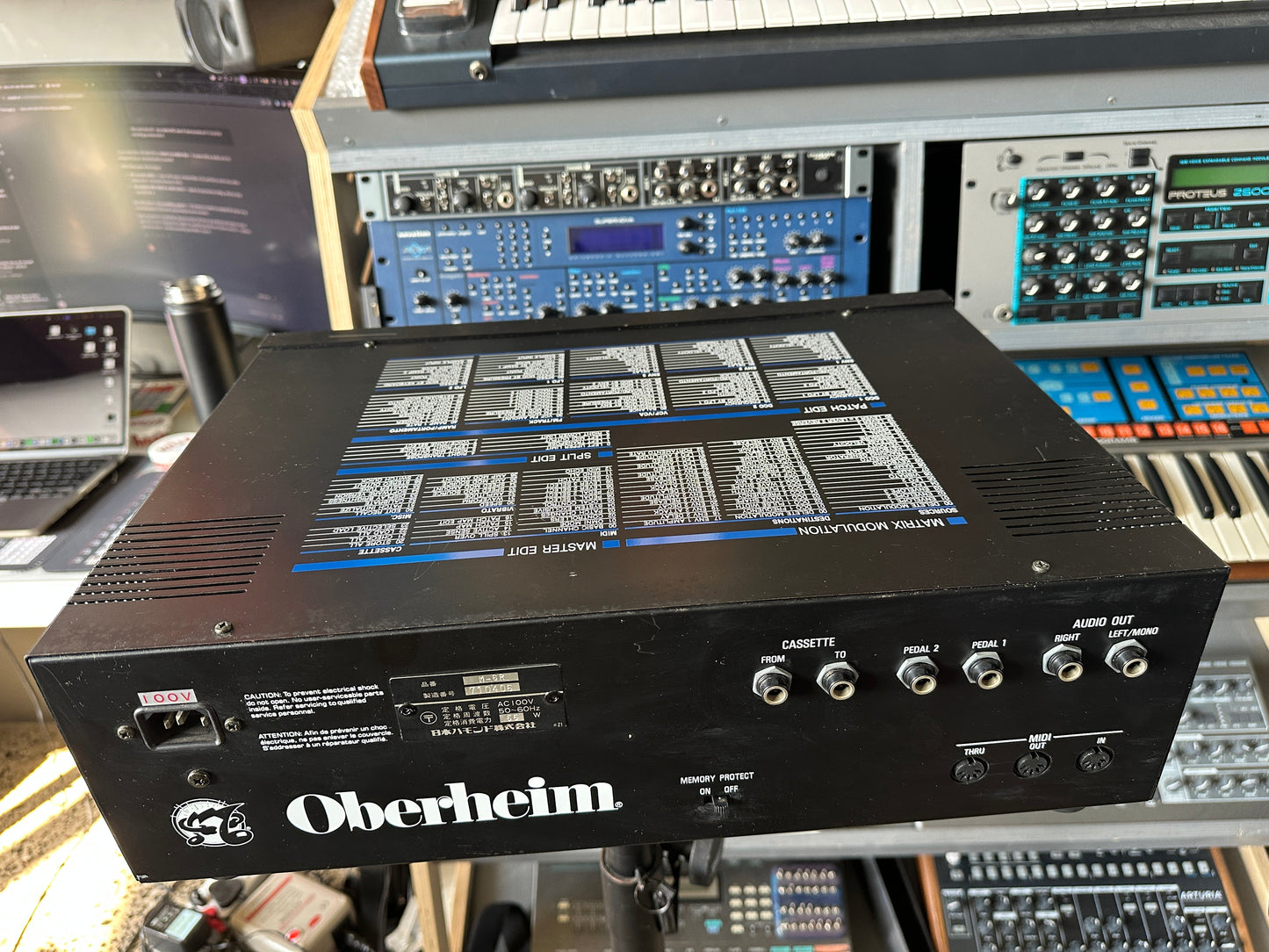 Oberheim Matrix-6R + Access Matrix Programmer: Rackmount Analog Polysynth With Hands-On Control
