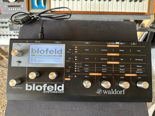 Waldorf Blofeld: A Whole Wavetable Universe in One Little Black Box