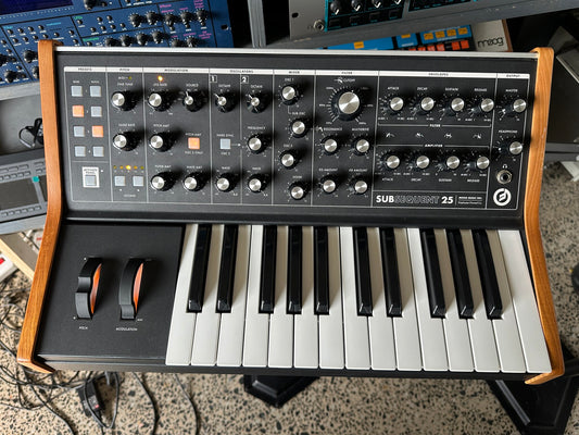 Moog Subsequent 25: A Pocket-Sized Slab of Real Moog Bass