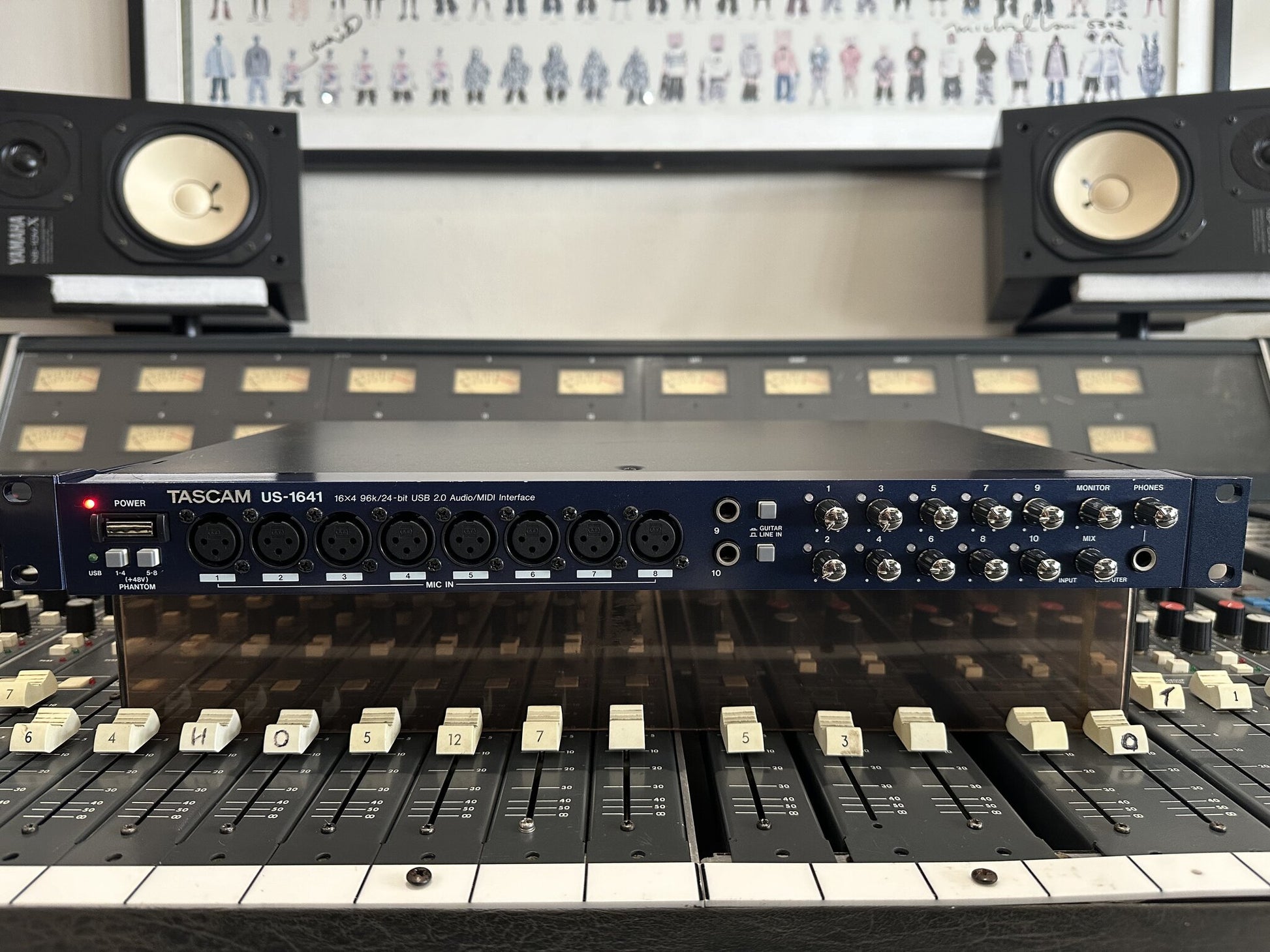 Tascam US-1641 audio interface