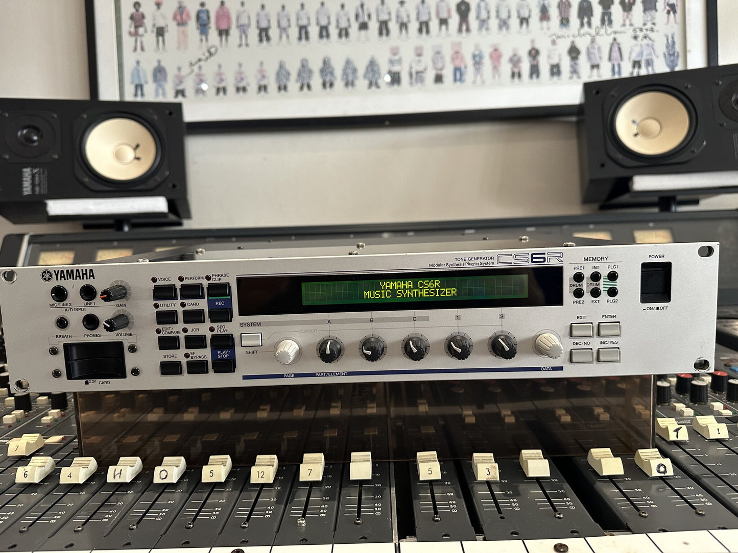 Yamaha CS6R synthesizer module