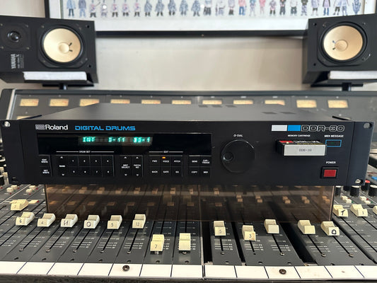 Roland DDR-30 Digital Drums: The 80s Drum Brain Built for Pads and Triggers
