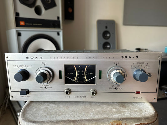 Sony SRA-3 recording amplifier