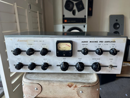Sansui MX-10 audio mixing pre-amplifier
