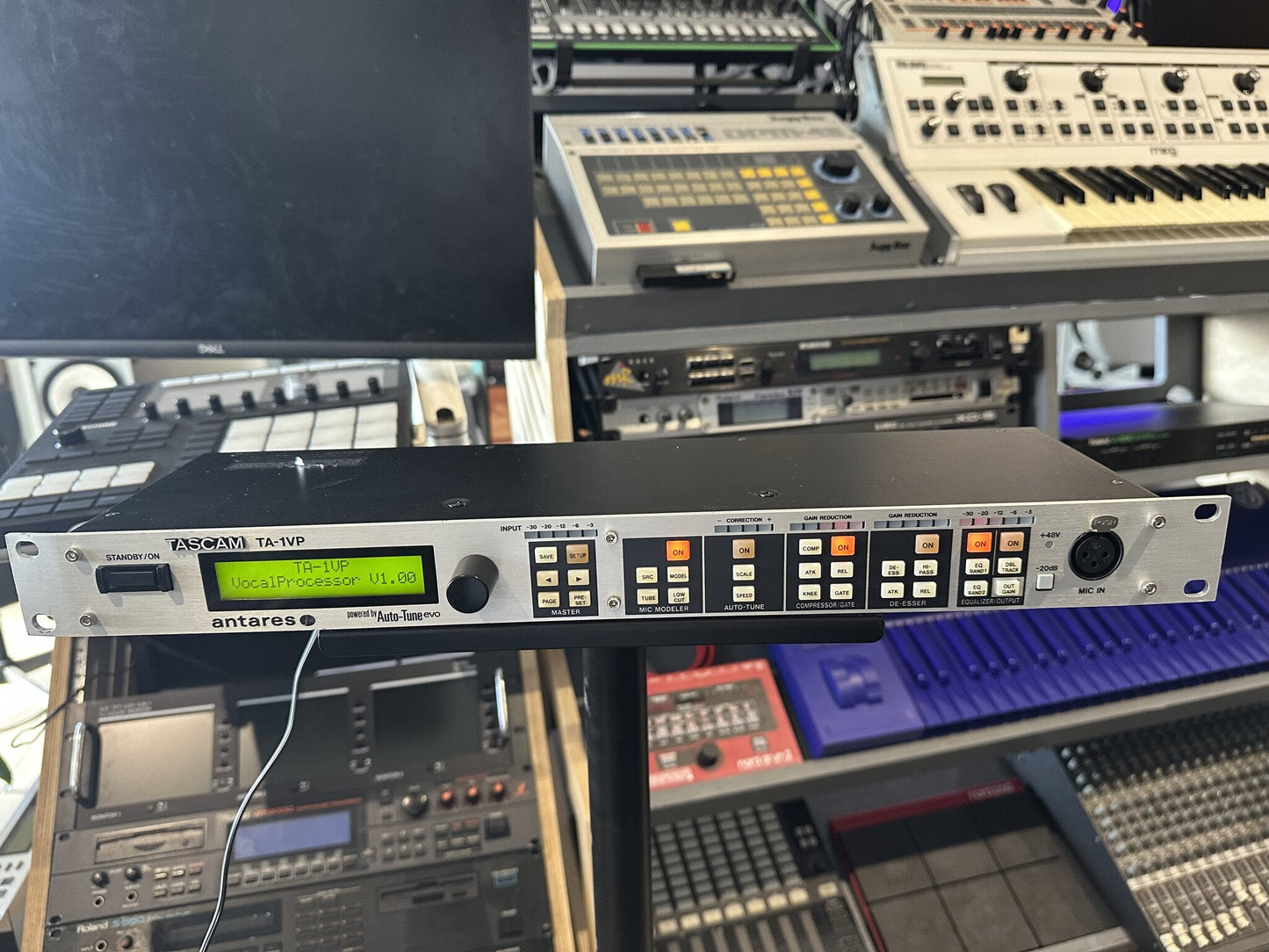 Tascam TA-1VP vocal processor front