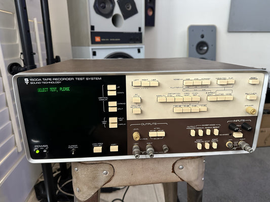 Sound Technology 1500A tape recorder test system