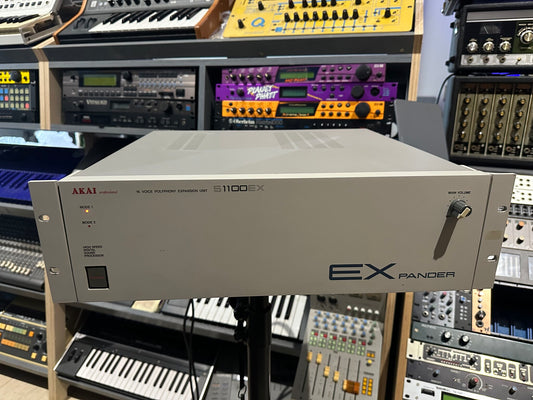 Akai S1100EX: The Expander That Doubles Your S1100's Sampling Muscle