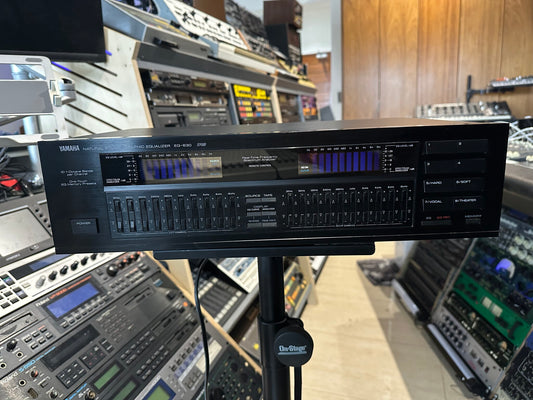 Yamaha EQ-630 RS Natural Sound Graphic Equalizer: Tone-Shaping With a Spectrum Display