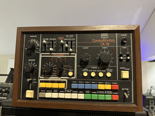 Roland CR-78 CompuRhythm vintage drum machine