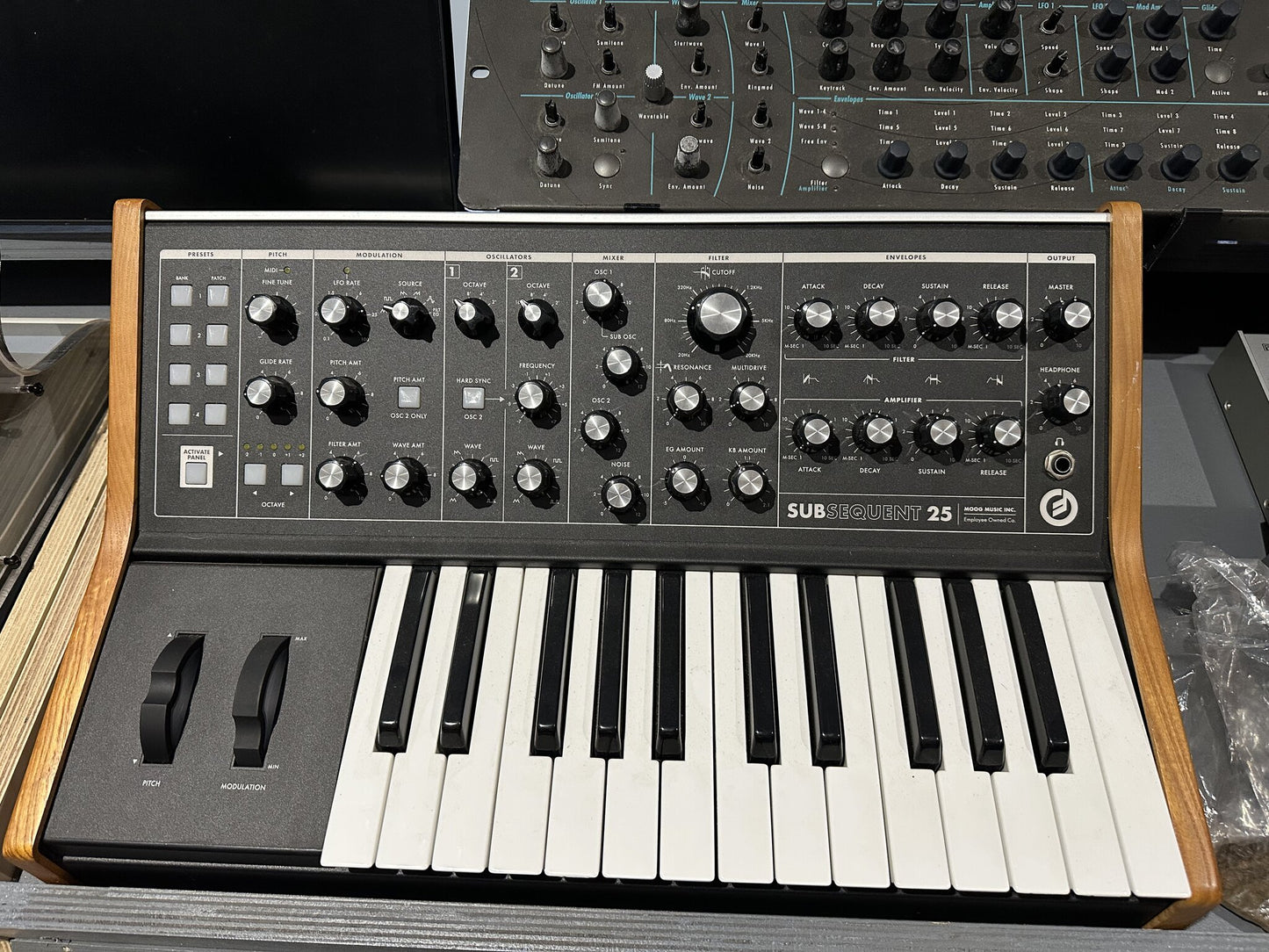 Moog Subsequent 25 analog synthesizer