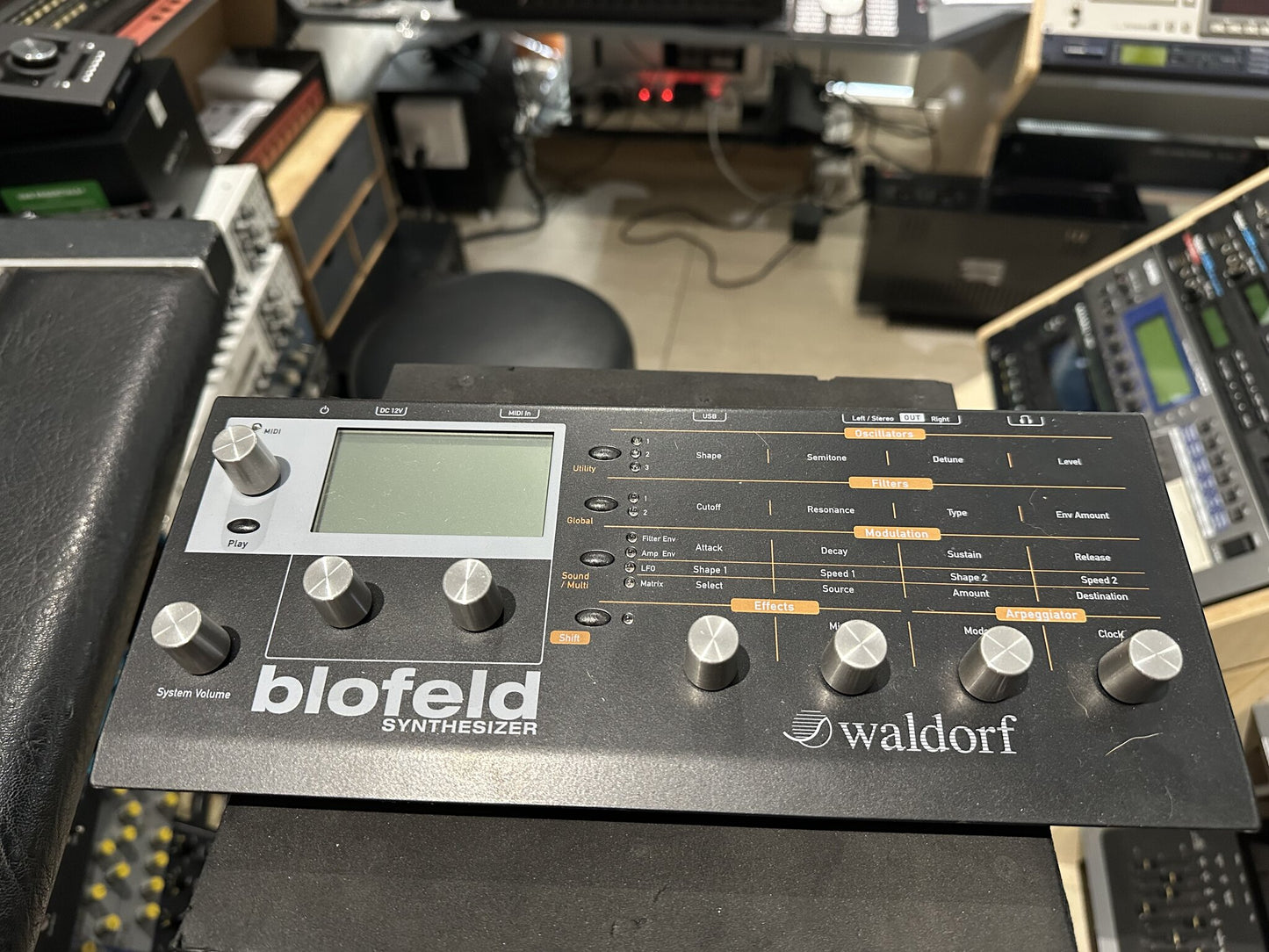 Waldorf Blofeld desktop synthesizer