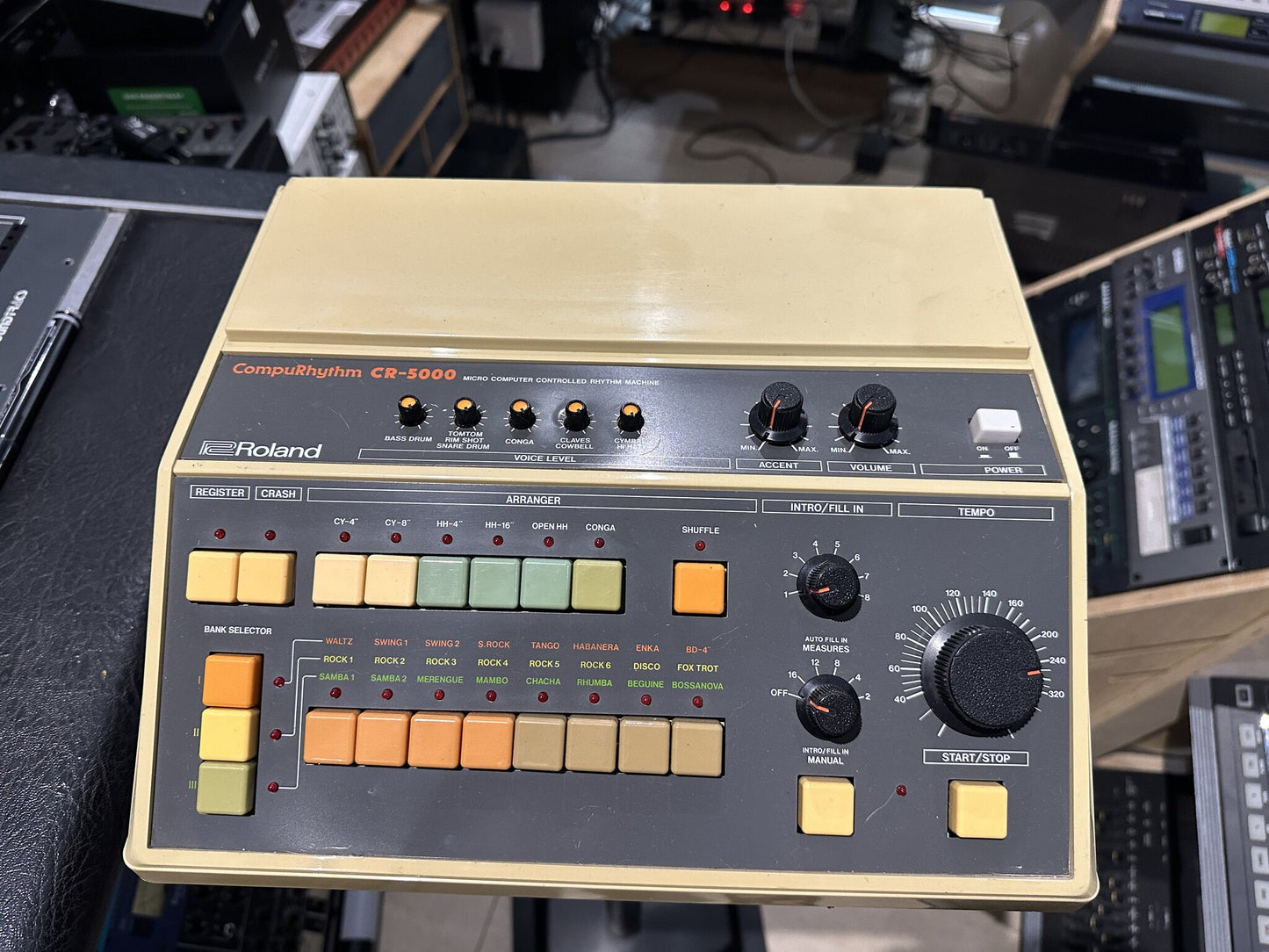 Roland CompuRhythm CR-5000 vintage drum machine