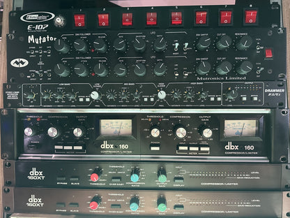 dbx 160 VU vintage VCA compressor limiter