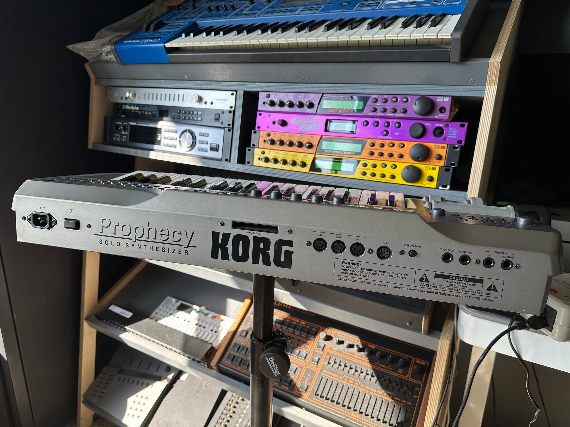 Korg Prophecy detail
