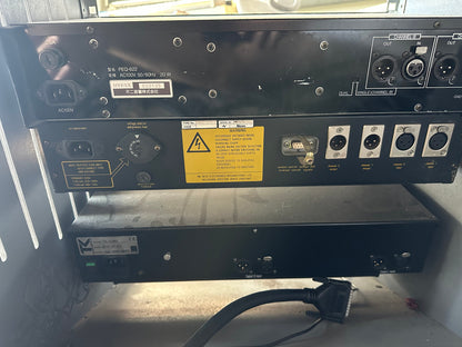 Neve 33609/C rear panel and connectors