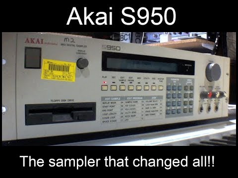 Akai S950 demo