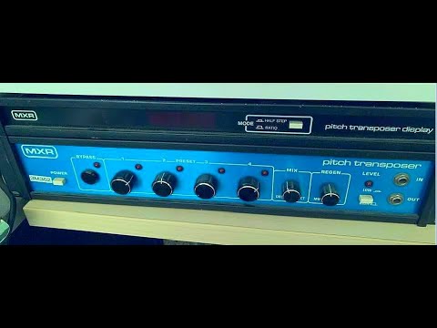 MXR M-129 Pitch Transposer demo